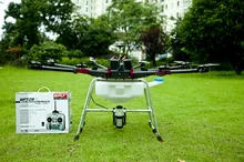 Berpenghuni Mesin 8 axis 5 kg UAV RC drone Bingkai Serat Karbon kosong Kabut Penyemprotan Pertanian Mesin Pertanian