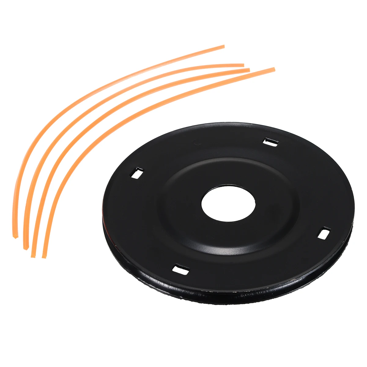 Metal Grass Trimmer Head with 4 Lines Brush Cutter Head Thread Nylon Grass Cutting Line Head Tool Accessories