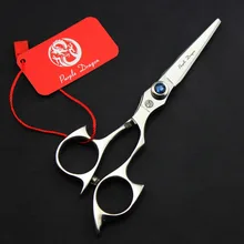 TOPPEST 5 ''Gemmy Парикмахерские ножницы с сумкой Япония 440C 62HRC домашний и салонный товары для собак кошек ножницы для стрижки домашних животных ножницы для волос