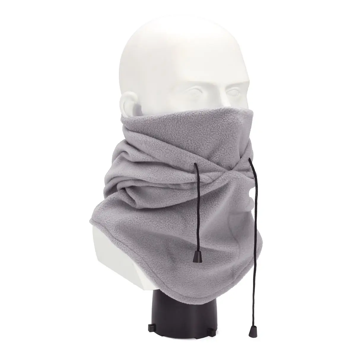 Multi Функция шарф с капюшоном Шапка-бини, Для женщин Для мужчин осенне-зимние Бархатные Теплые ниндзя маска для лица Actical ветронепроницаемый подшлемник лыжный Кепки