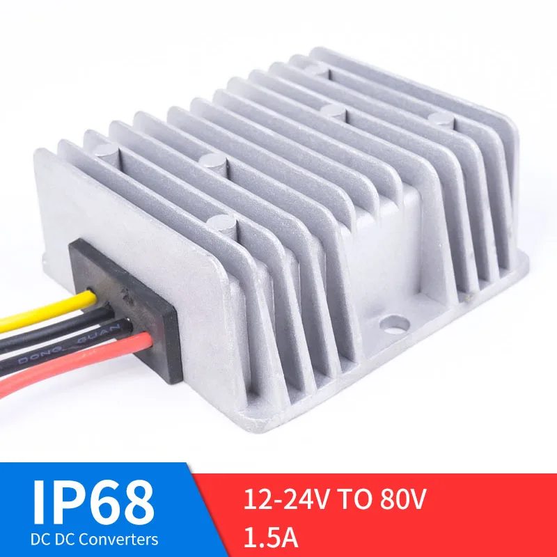 

DC 12-24V TO 80V 1.5A DC Power High Quality Converter Step-Down DC Regulator for Automot
