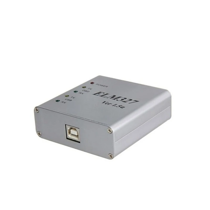 ELM327 V1.5 USB металлический алюминиевый PIC18F2480 и FTDI FT232BL чип OBD2 автоматический диагностический инструмент ELM 327 Al код считыватель сканер V1.5