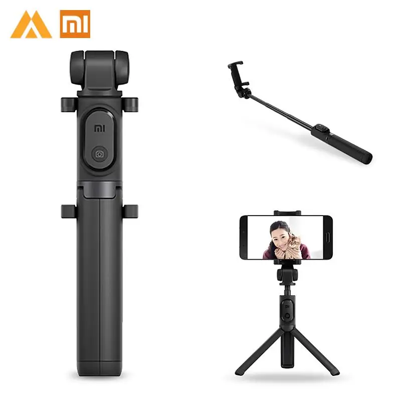 Cena Xiao mi mi statyw do selfie Bluetooth bezprzewodowy pilot 360 stopni uchwyt obrotowy do IOS telefon z systemem android