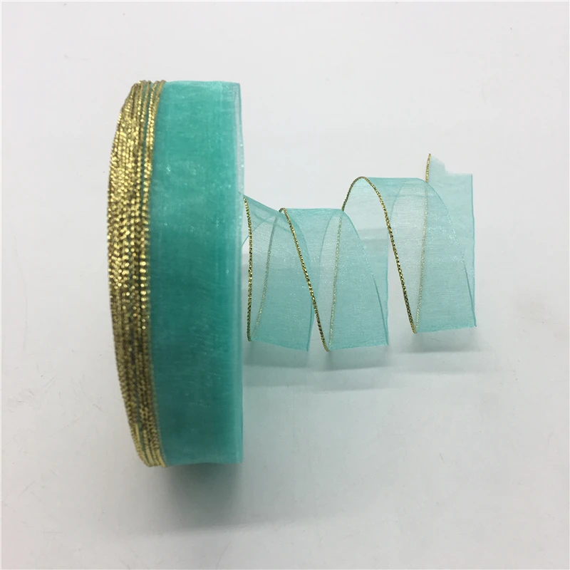 5 ярдов/партия блестящие золотистые блестки 3/4 дюйма 20 мм|organza ribbon bows|ribbon bow craftribbon