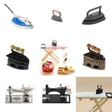 1:12 весы кукольный домик миниатюрная железная гладильная доска аксессуары для кукольного домика мебель игрушка украшение