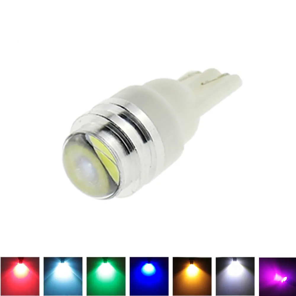 1 Pcs T10 W5W Led Super Bright With Projector Lens 6 Colors Light Bulb License Plate Lamp Dc 12V huismerk kopen in de aanbieding 1 Pcs T10 W5W Led Super Bright With Projector Lens 6 Colors Light Bulb License Plate Lamp Dc 12V huismerk kopen in de aanbieding