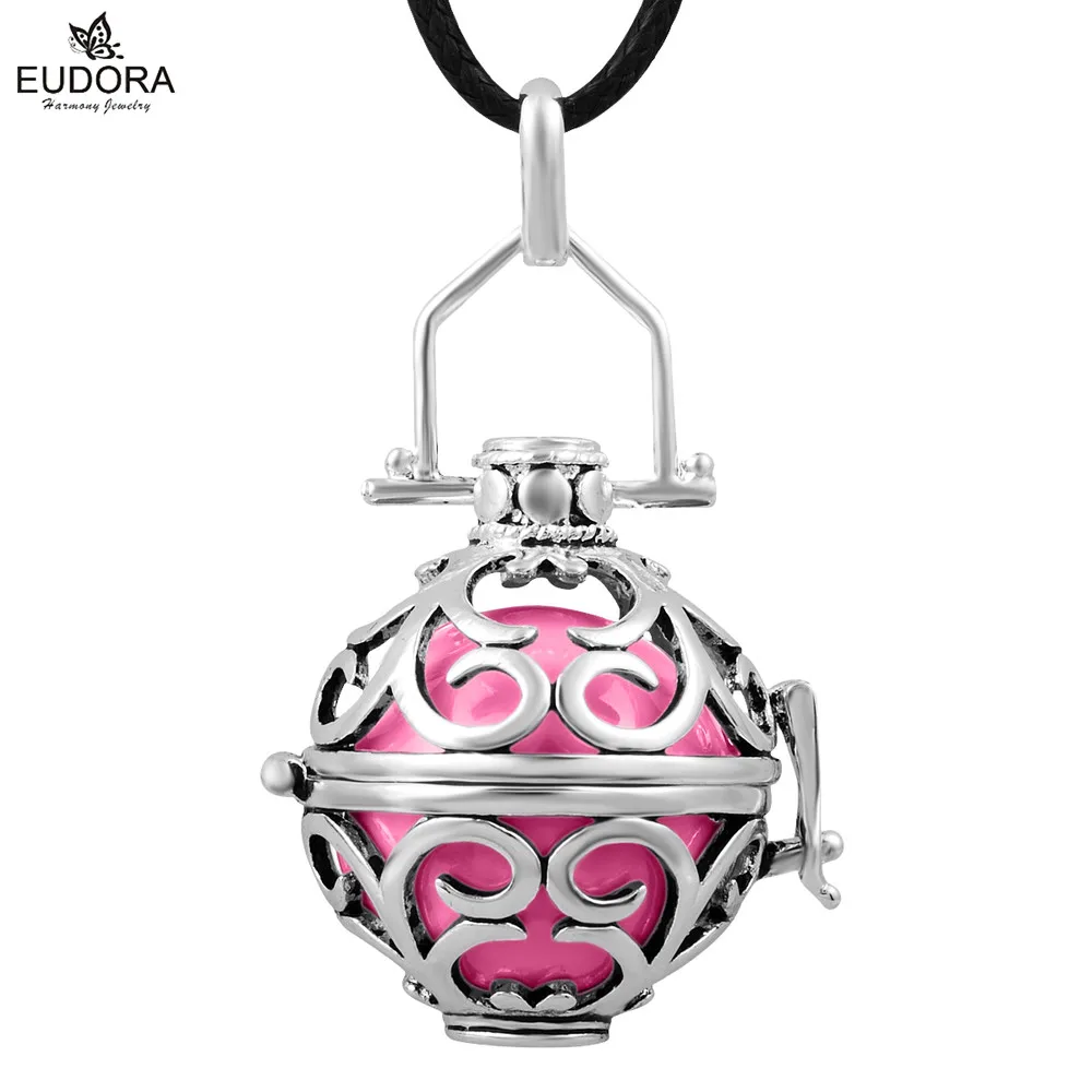Eudora ожерелья для мам 18 мм подвеска Гармония медная металлическая клетка с