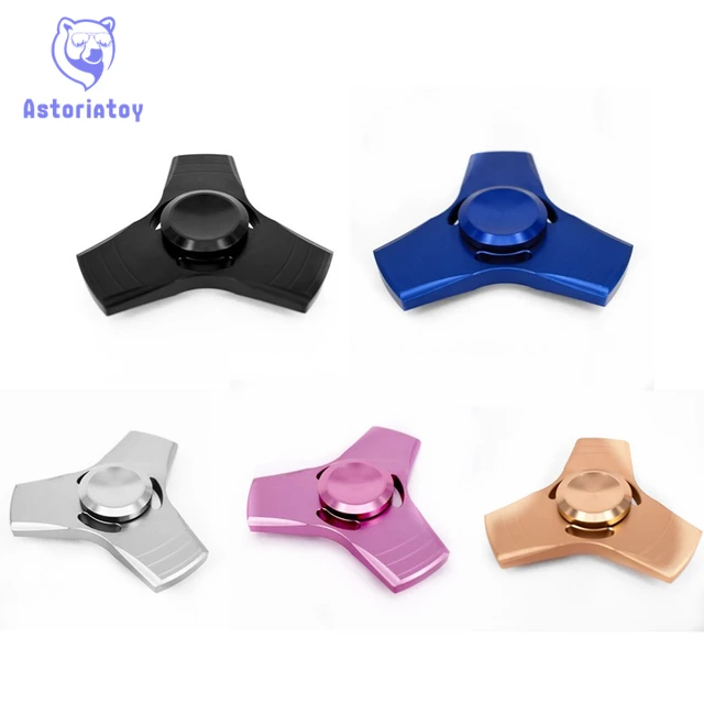 5 цветов EDC handspinner игрушка угловой ручной Spinner алюминий/Torqbar медь Материал профессиональной палец гироскопом для аутизма
