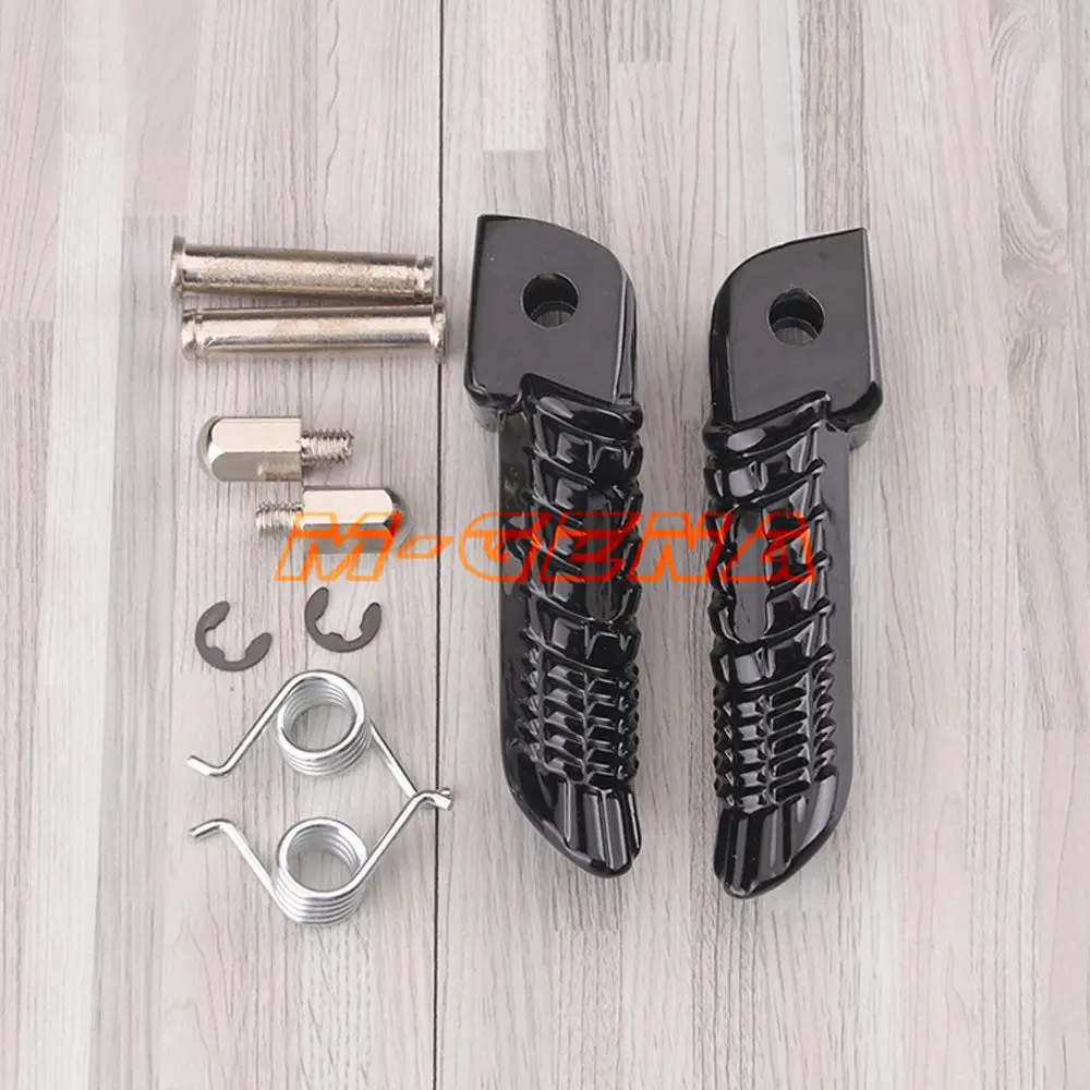 For Suzuki GSR400 GSR600 GSXR600 GSXR750 GSXR1000 GSX1300R GSXR1300 B-king Motorcycle Front Rear Footrests Foot pegs motorcycle footrests motorcycle foot pedals