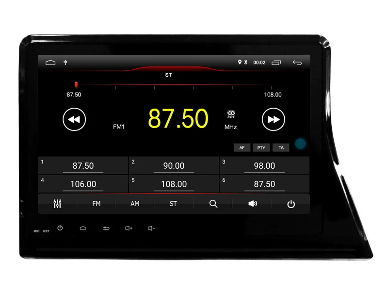 Perfect 32GB rom 8 cores Android 8.1.2 car GPS for TOYOTA SIENTA touch screen radio DSP stereo navigation carplay multimedia FM 2