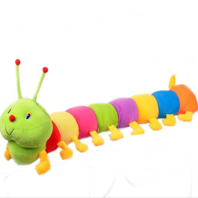 Baby Toys Colorful Caterpillars Millennium Bug Doll Plush Toys Kids