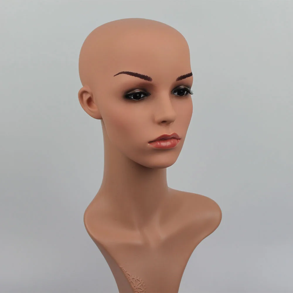 Высокое качество PE реалистичный манекен женщина головы париков D5 FIR|mannequin dummy head|wig