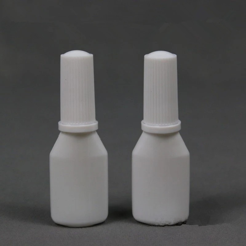 10 г мл пластик горло дезодорант-пудра В Аэрозольной Упаковке Duster косметическая пудра бутылка с наконечником белый цвет 200 шт./лот