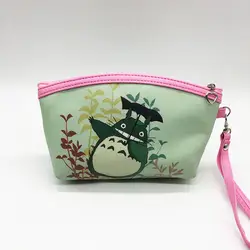 Мода мультфильм Тоторо Pencilcase Ручка Пенал из искусственной кожи косметички Макияж Сумочка для хранения монет Кошельки канцелярские подарок