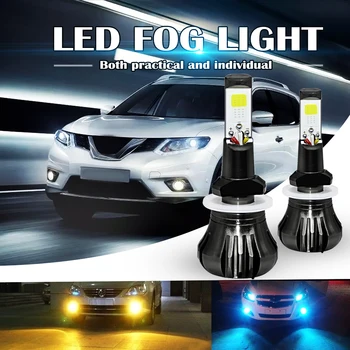 

LED H3 H8 LED Bulb 880 881 2800LM Car Headlight Fog Light Lamp Auto 3000k Safety Lights 2PCS