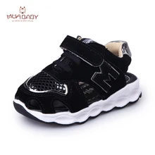 Muababy Children s Sandals 2017 New Arrival Summer Mesh Sandals Shoes Closed Toe Sandals Casual Ankle