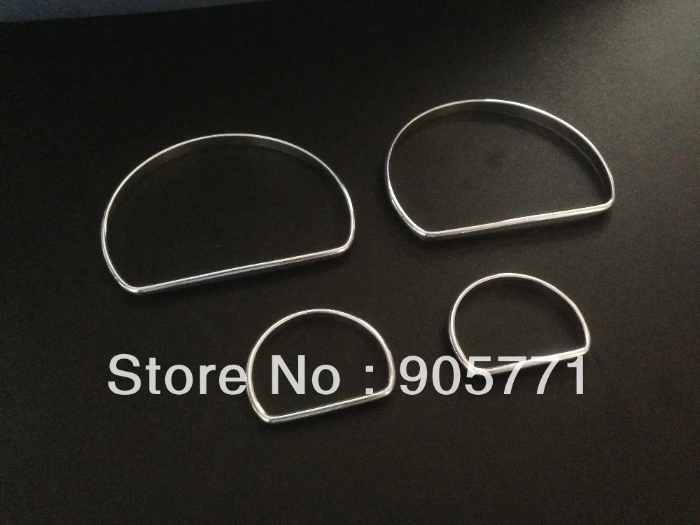 

High Quality Chrome Aluminium Dial Rings Surrounds Set for Range Rover P38
