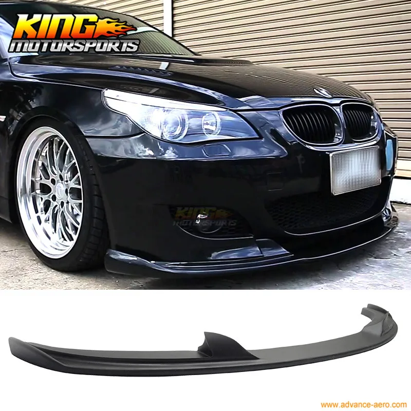 For 06 10 BMW E60 M5 Front Bumper Lip H Style Spoiler Pre Primeredin Bumpers from Automobiles
