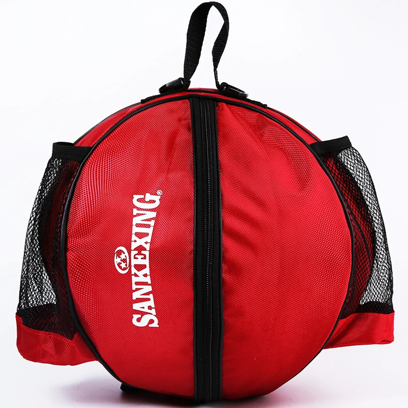 Мяч когти Сумка Баскетбол Футбол крюк игры настенный держатель спортивной подготовки футбольный мяч практичный ремень для переноски Портативный сумка - Цвет: Red