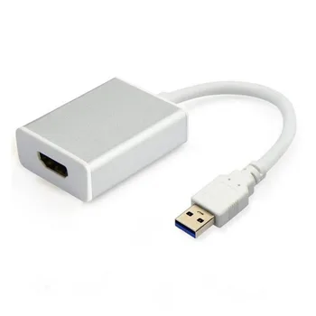 

New USB 3.0 A Male to HDMI Female HD Adapter Display AV Interface for Windows