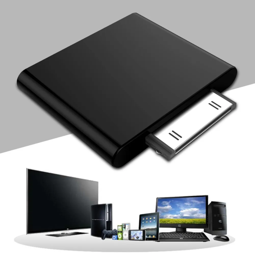 EWa 30 Pin Wireless Bluetooth V2.1 Music Receiver Adapter Audio Transmitter for iPod Classic Nano Touch | Электроника