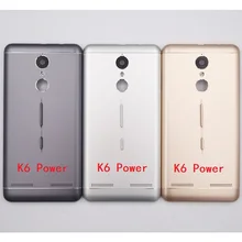 BaanSam Новая задняя крышка батареи для lenovo K6 power K33a42 чехол с кнопками громкости