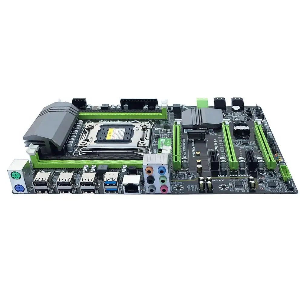 X79T LGA 2011 DDR3 PC настольные компьютеры Материнские платы компьютерные материнские платы ПОДДЕРЖКА M.2 E5-2680V2 материнская плата r20