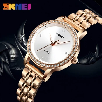 

Clock Women Watches Fashion Ladies Watch Women Dress Watch Rhinestones Waterproof Quartz Wristwatch Relogio Feminino Reloj Dama
