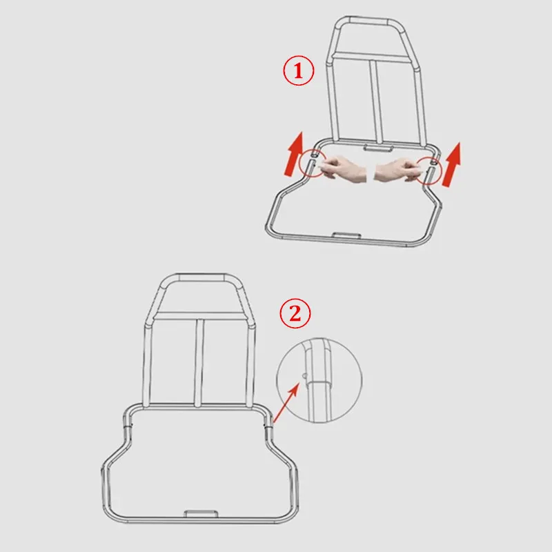 JayCreer Bed Rails for Elderly- Hospital Grade Safety Bed Rail for Adults Seniors, Bed Side Handrail, Senior Adult Handrail