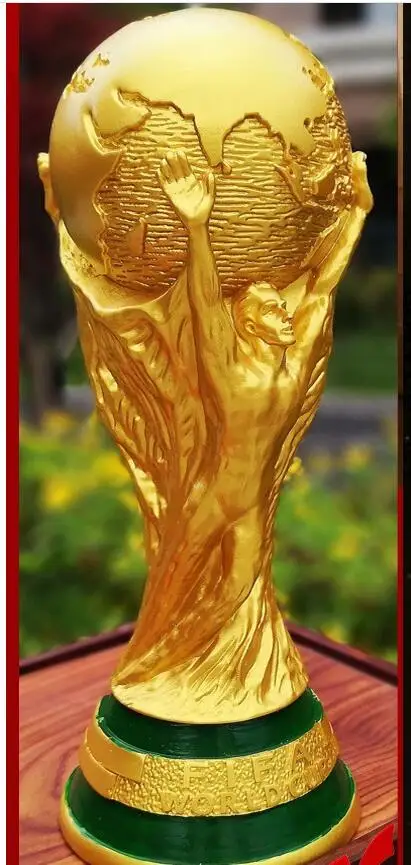 

World Cup trophy cup Custom trophy great strength ccustom resin handicraft model football decoration wholesale factory outle