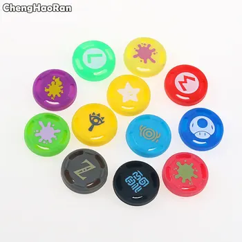 

ChengHaoRan For PS4 PS3 XBOX 360 One S Silicone Analog Joysticks Caps for Switch PRO Controller Joystick Grips Skin Cover Cap