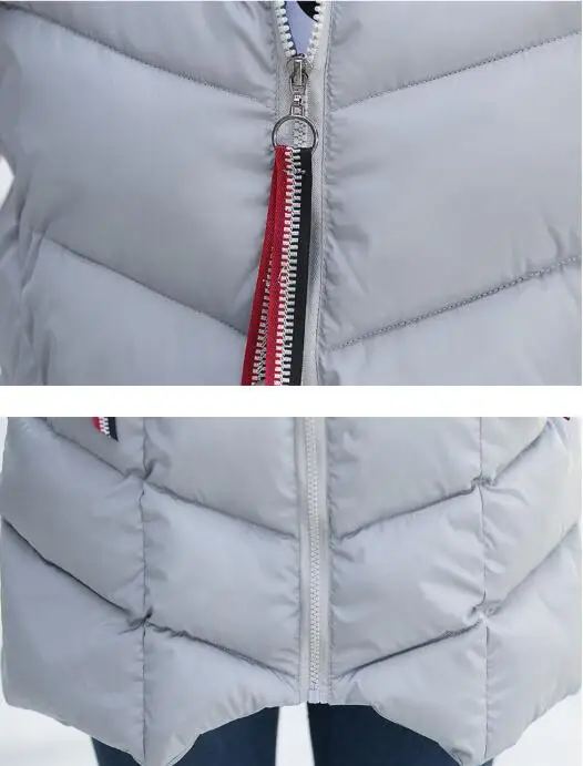 Autumn Winter Vest Women Waistcoat 2018 Female Sleeveless Jacket Hood Warm Long Vest Jacket Colete Feminino Plus Size 4XL Autumn Winter Vest Women Waistcoat 2018 Female Sleeveless Jacket Hood Warm Long Vest Jacket Colete Feminino Plus Size 4XL