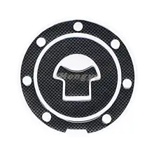  font b Motorbike b font Racing Fiber Fuel Gas Cap cover Tank Protector Pad Sticker