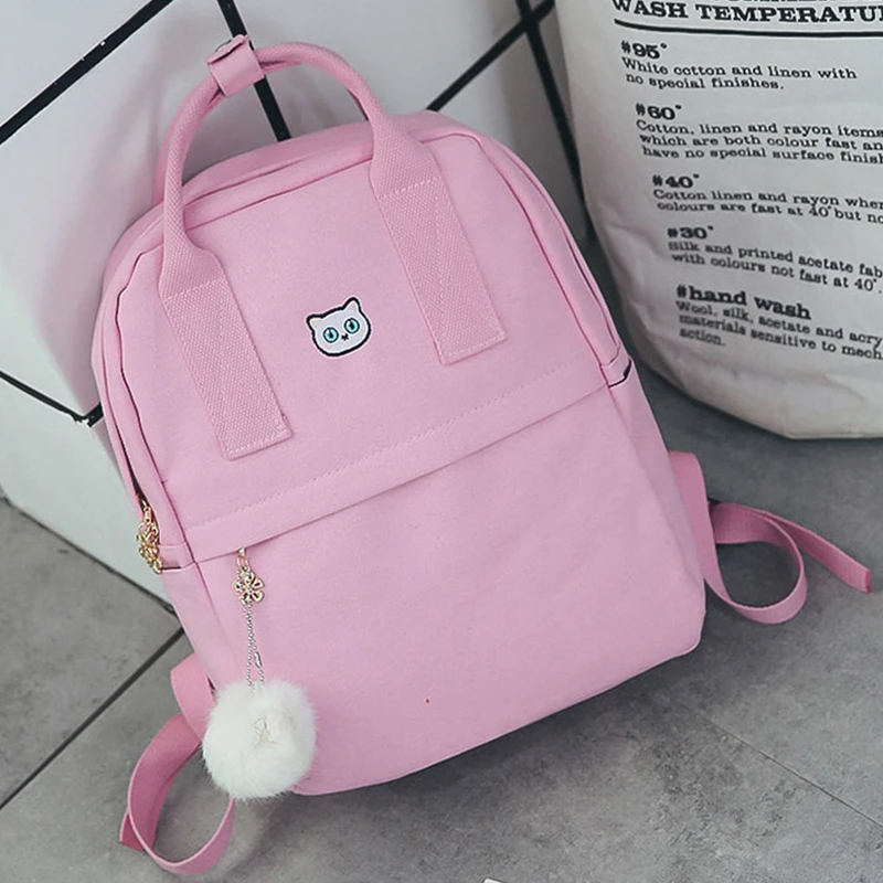 red and black bookbag