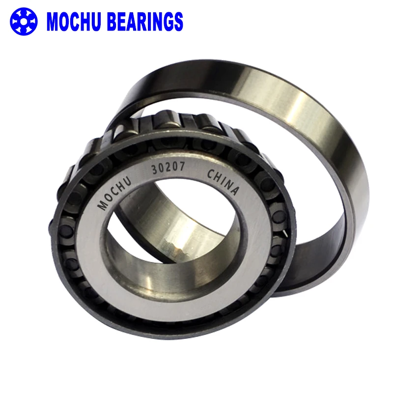 

1pcs Bearing 30207 35x72x18.25 30207-A 30207J2/Q 7207E Cone + Cup High Quality Single Row Tapered Roller Bearings