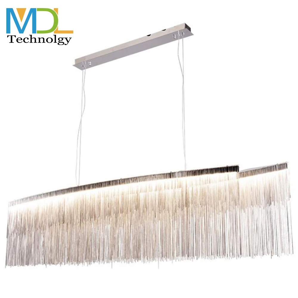 

Hot Living Room Chandelier Modern LED Restaurant Chandeliers Villa Clubhouse Lighting Creative Designer Model Room Chain Light