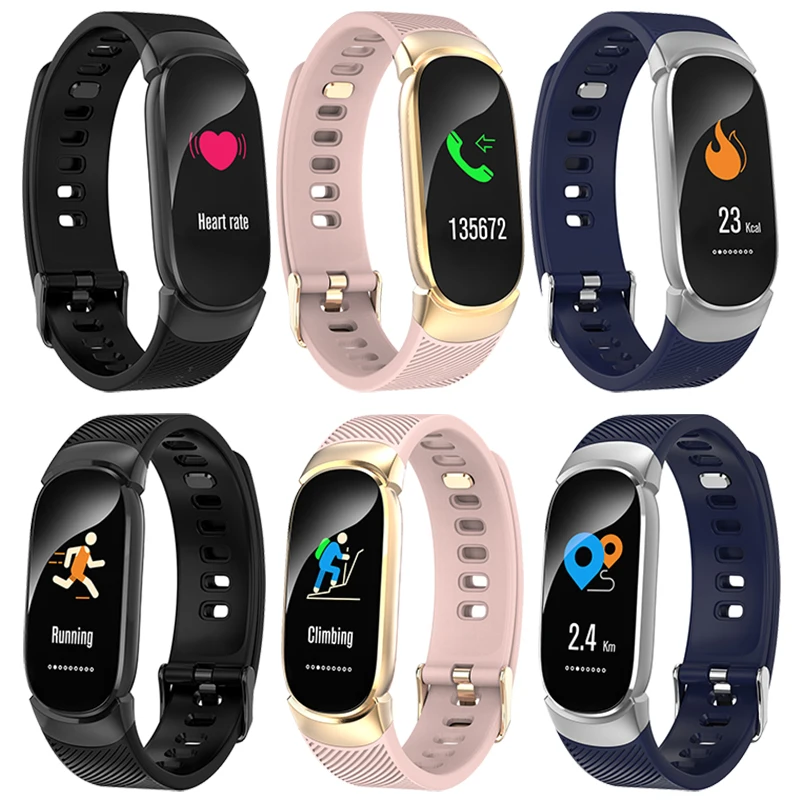 Новые IP68 Водонепроницаемые Смарт-часы для женщин, монитор сердечного ритма, мужской фитнес Смарт-браслет, трекер, спортивные Смарт-часы для Android IOS+ коробка