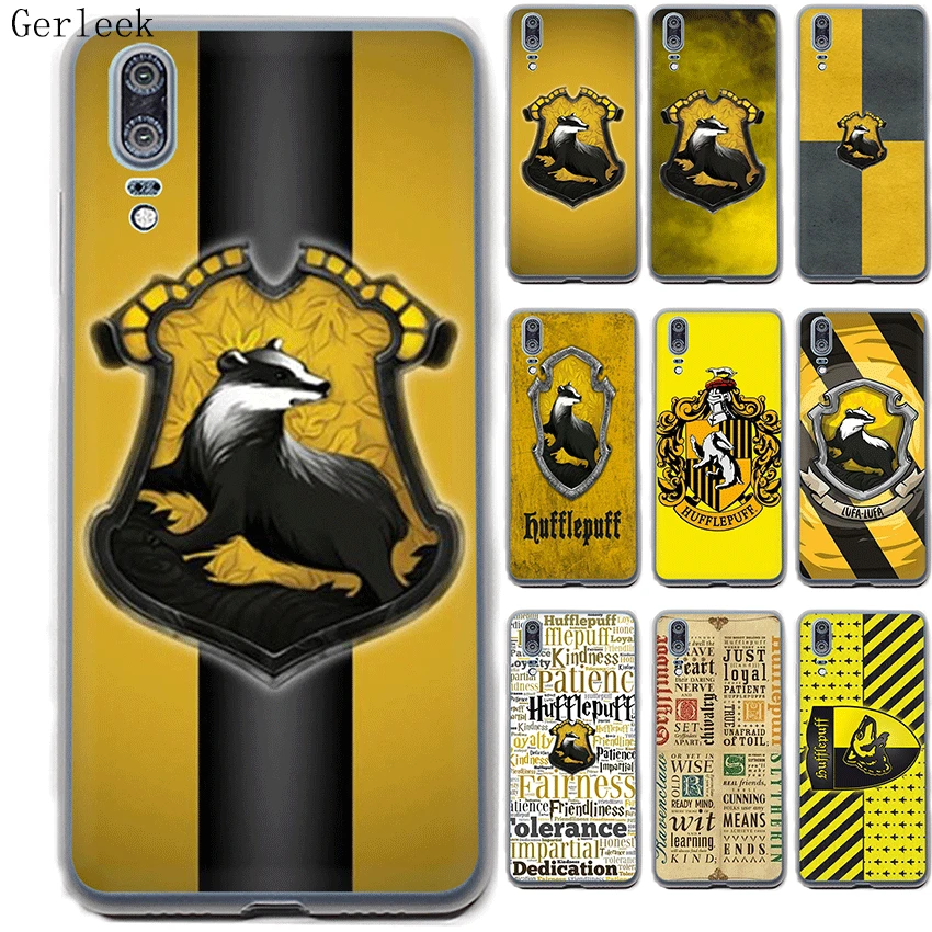 

Desxz Cell Phone Case Hogwarts Hufflepuff For Honor Play Note 6A 6C Pro 7X 7A 7C 8 8X 9 10 8C Lite Cover