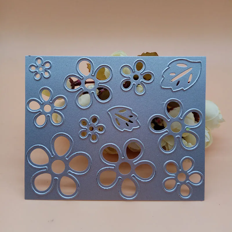 

106*86mm New Flowers Metal Cutting Dies Stencils for DIY Scrapbooking/photo album Decorative Embossing DIY Paper Cards