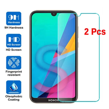 

2 pcs Protective Glass On Honor 8s For Huawei Tempered Glass Scratch Proof Safety Film On Honor 8s s8 8 s 5.7inch KSE-LX9 2019
