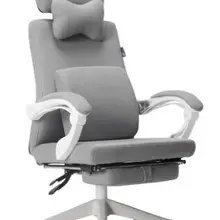 Массажное кресло из натуральной кожи. Твердый деревянный шарнир кресла. Компьютерное кресло