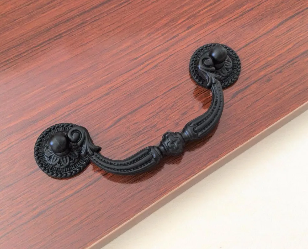 Unique Drawer Pull Dresser Handles Chic Black Bail Pull Door Pulls