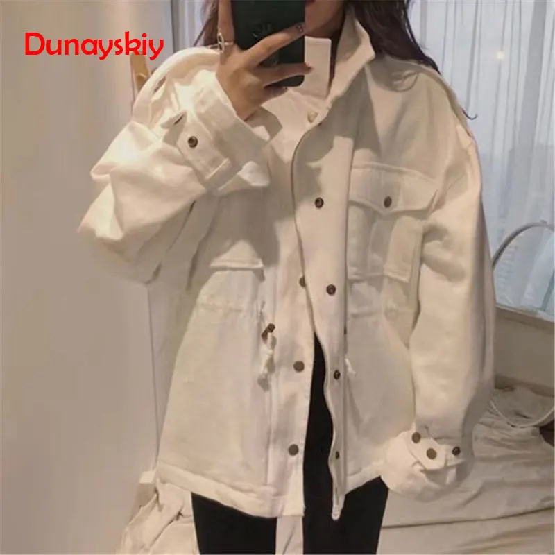 Finest  Spring Autumn Army Green Vintage Jacket Women Coat Female Casual Long Sleeve Jackets Women Streetwe