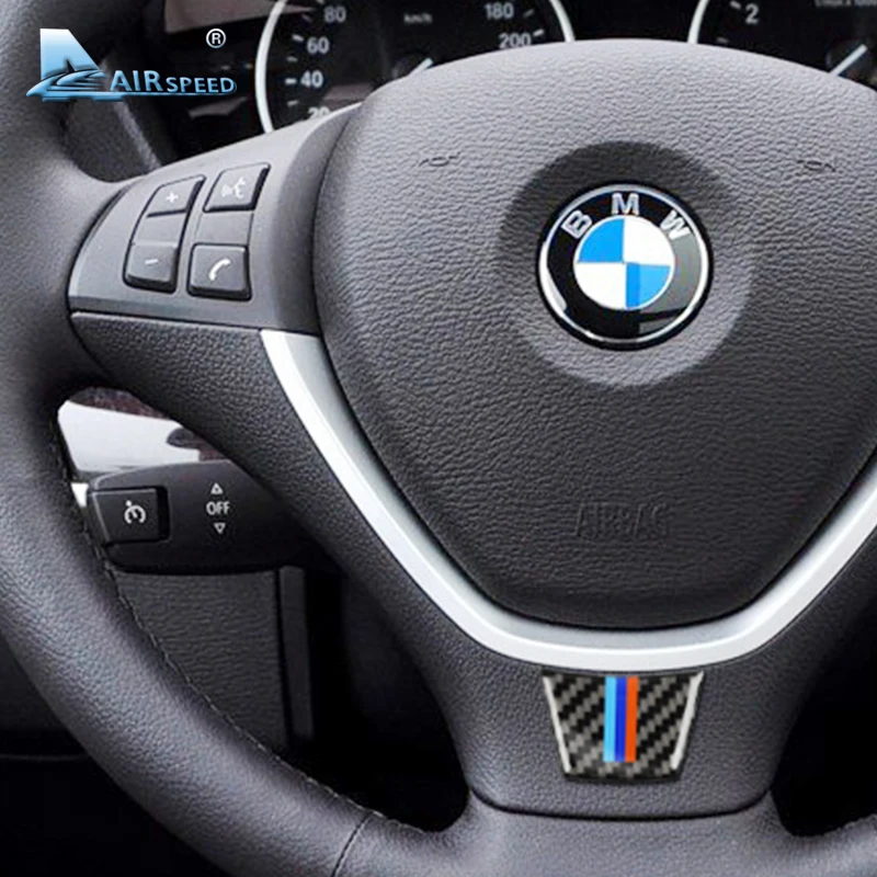 Наклейки на руль из углеродного волокна для BMW E70 X5 E71 X6|sticker m|emblem stickerfor bmw |
