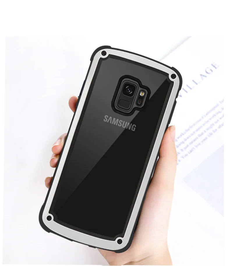 LUPHIE Shockproof Airbag Case For Samsung Galaxy S8 S9 Plus Note 9 Cover (15)
