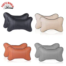 Partsworld ПУ подголовник для автомобиля подушка для шеи на сиденье четыре сезона универсальная однокостная Подушка подголовник автомобиля