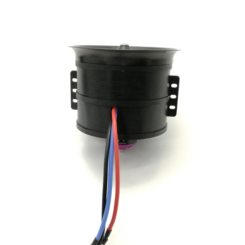 Powerfun 90 мм EDF 6S 8S 1100/1450kv Ducted Fan W/ Motor + 12 Blade Propeller Engine Set Fr FPV RC Model Duct Aircraft D3541 Motor|Детали и