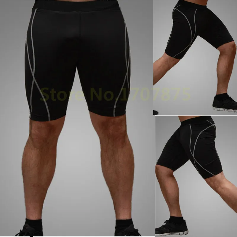 Sportswear Men Running Shorts Fitness Gym Trousers Elastic Male