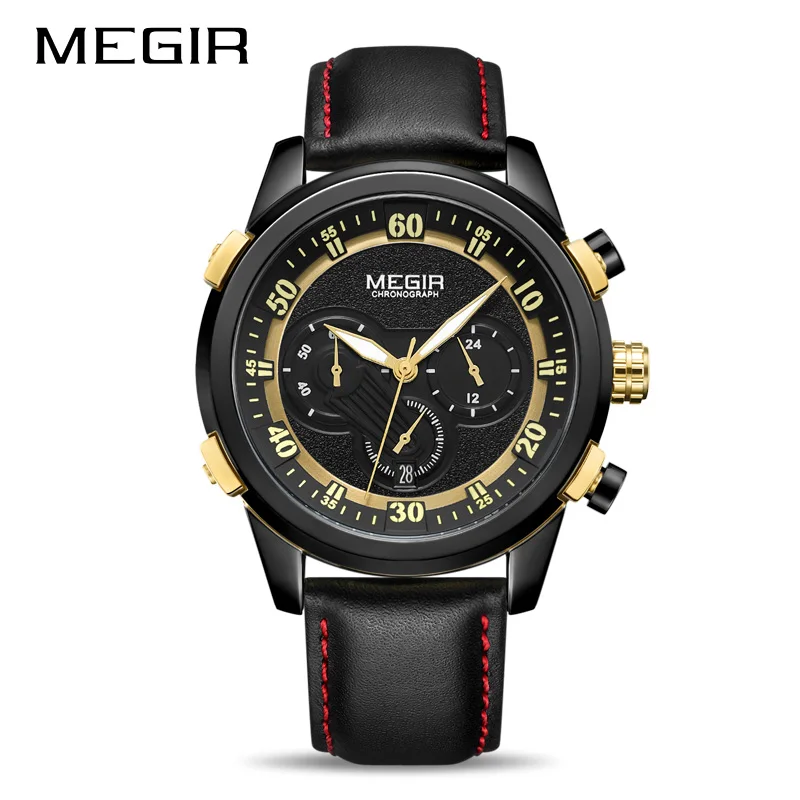 Часы MEGIR мужские спортивные армейские кварцевые 2067|wristwatch mens|wristwatch militarywristwatches clock |