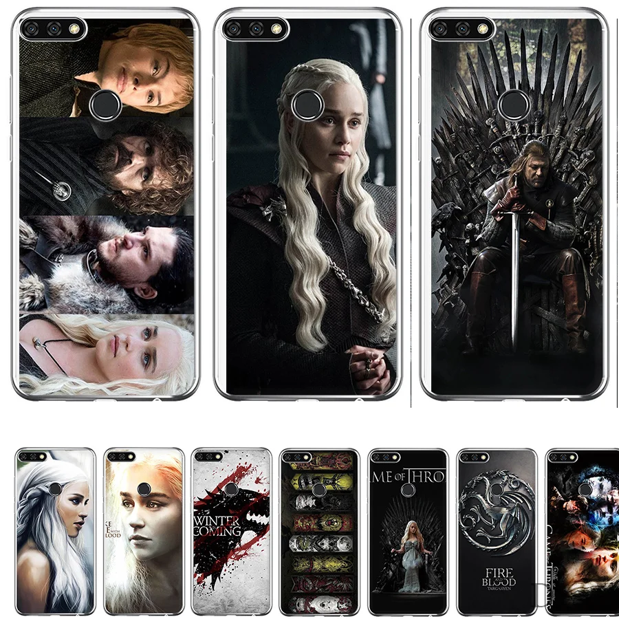 

Phone Case Cover Game Of Thrones House Targaryen For Honor 6a 7X 7C 7A 9 10 Lite Pro 2GB 3GB 8X Cases